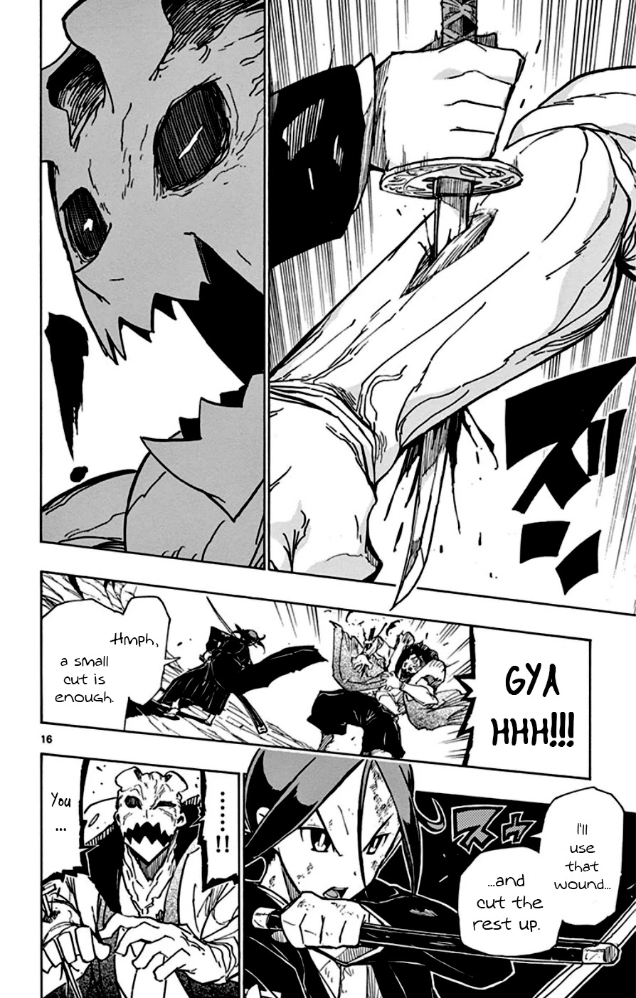 Joujuu Senjin!! Mushibugyo Chapter 149 page 16 - Chapter 149: Yagyuu Shinkage Style (Final Part)