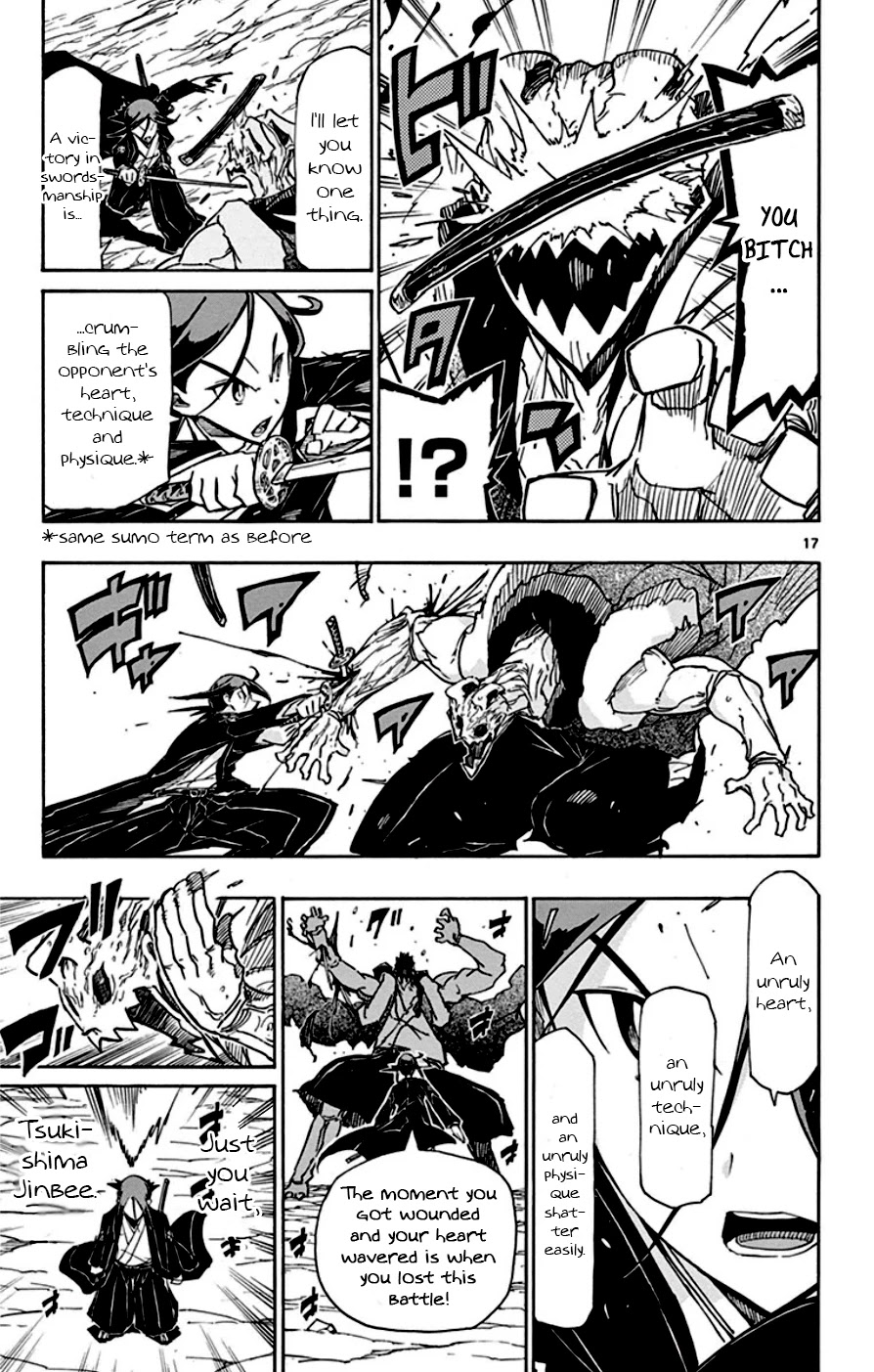 Joujuu Senjin!! Mushibugyo Chapter 149 page 17 - Chapter 149: Yagyuu Shinkage Style (Final Part)