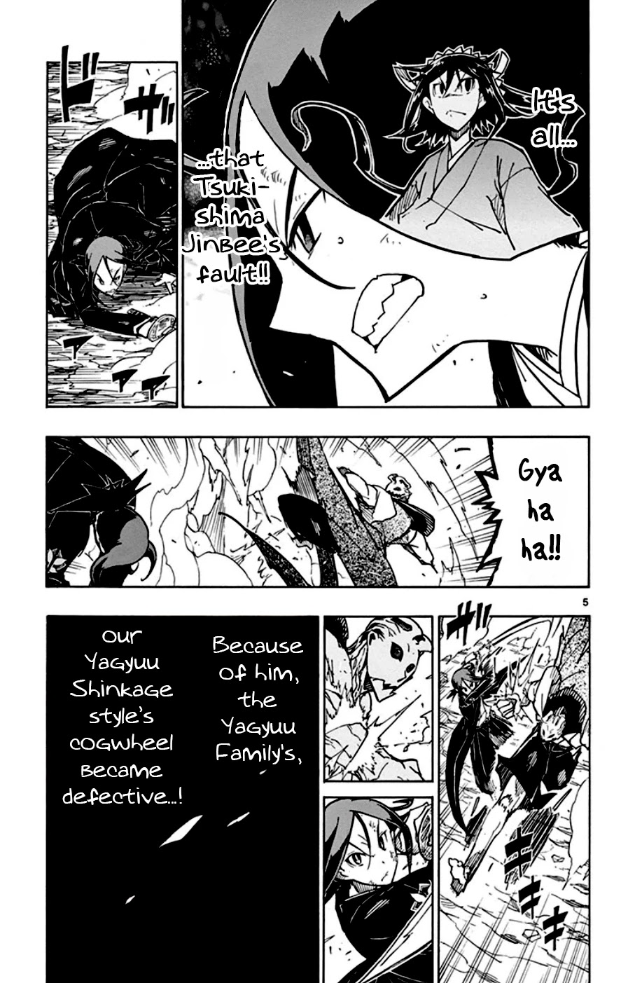 Joujuu Senjin!! Mushibugyo Chapter 149 page 5 - Chapter 149: Yagyuu Shinkage Style (Final Part)