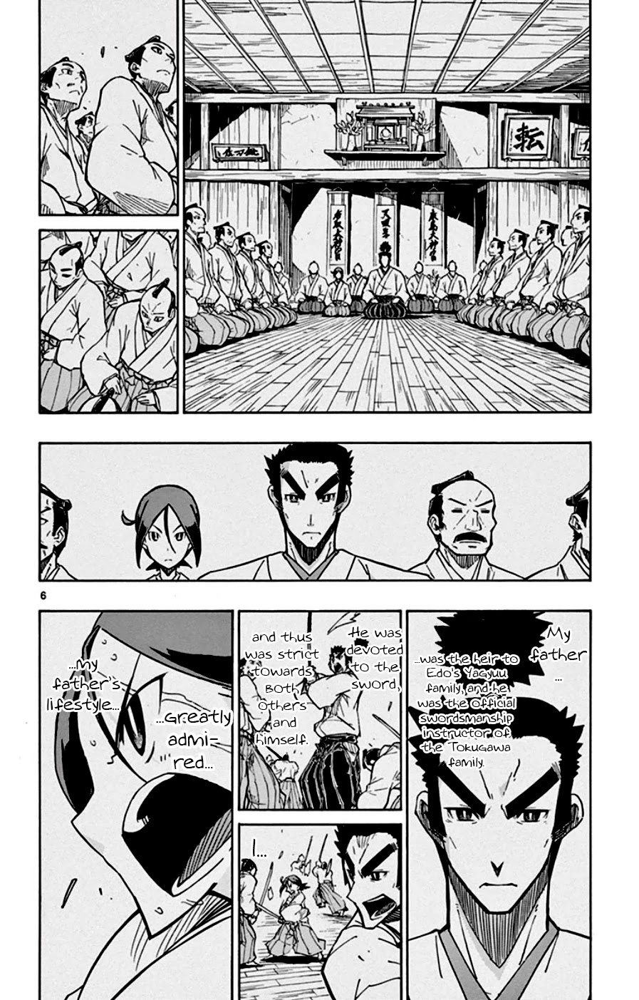 Joujuu Senjin!! Mushibugyo Chapter 149 page 6 - Chapter 149: Yagyuu Shinkage Style (Final Part)