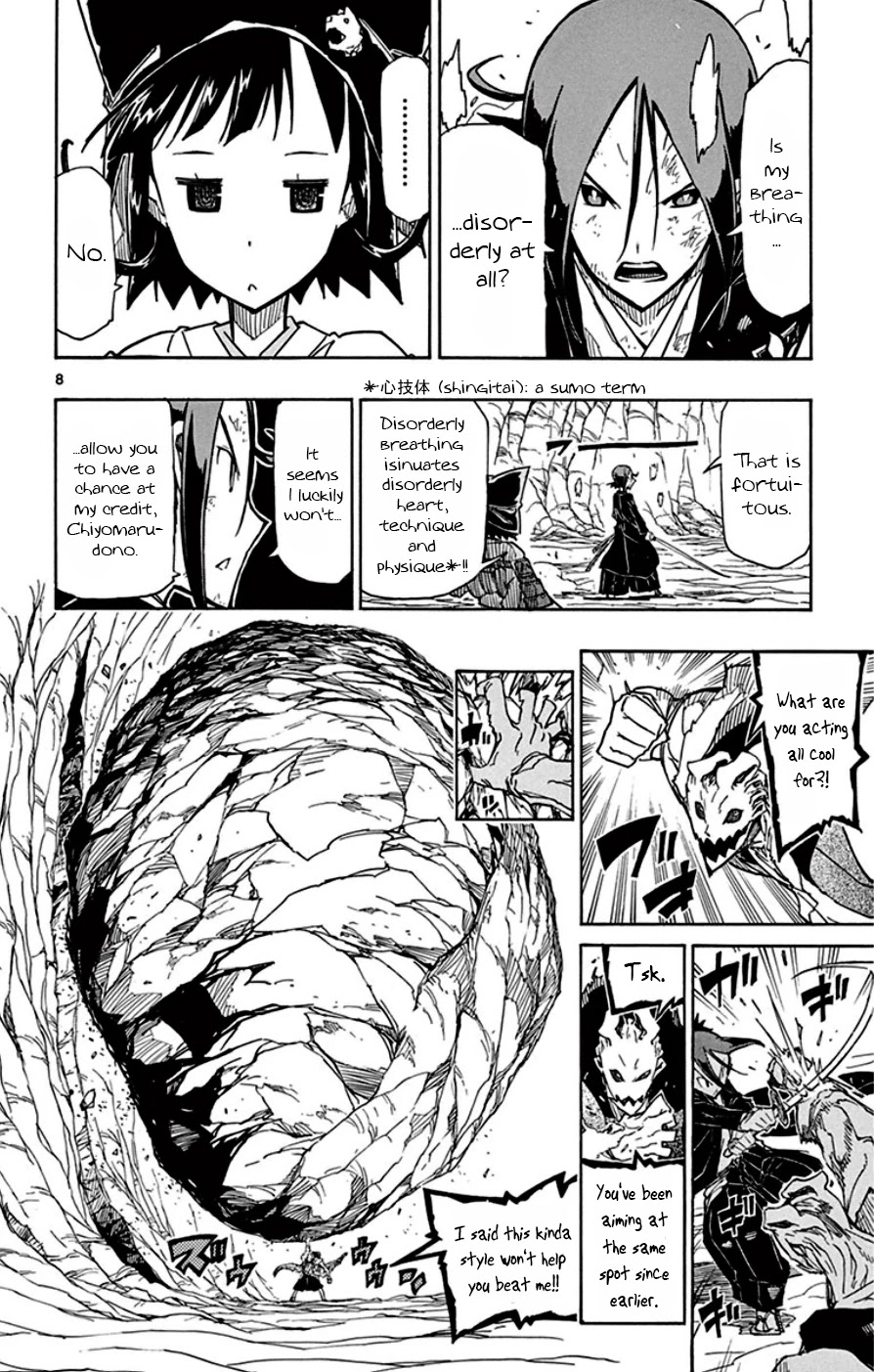 Joujuu Senjin!! Mushibugyo Chapter 149 page 8 - Chapter 149: Yagyuu Shinkage Style (Final Part)