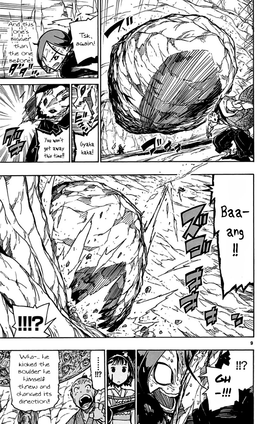 Joujuu Senjin!! Mushibugyo Chapter 149 page 9 - Chapter 149: Yagyuu Shinkage Style (Final Part)