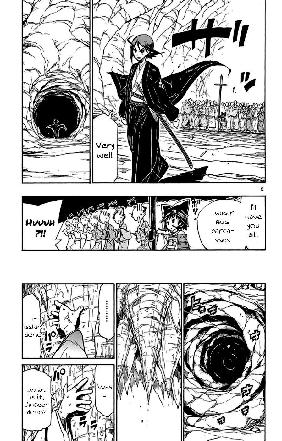 Joujuu Senjin!! Mushibugyo Chapter 150 page 5 - Chapter 150: Fungus Garden