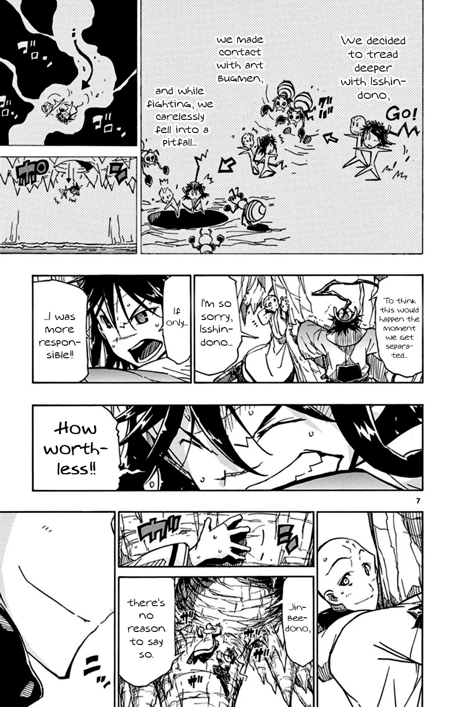 Joujuu Senjin!! Mushibugyo Chapter 150 page 7 - Chapter 150: Fungus Garden