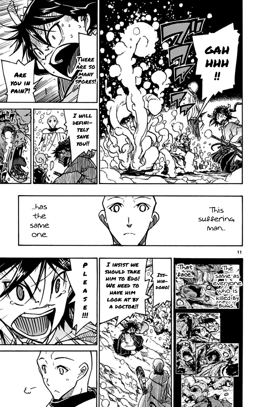 Joujuu Senjin!! Mushibugyo Chapter 151 page 11 - Chapter 151: Prayer