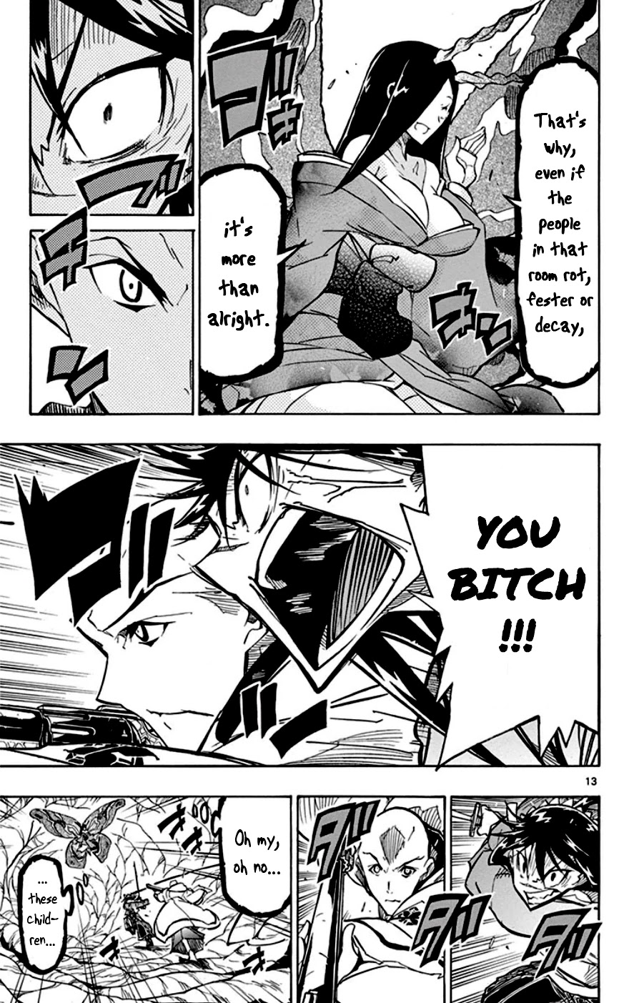 Joujuu Senjin!! Mushibugyo Chapter 152 page 12 - Chapter 152: Kikyou