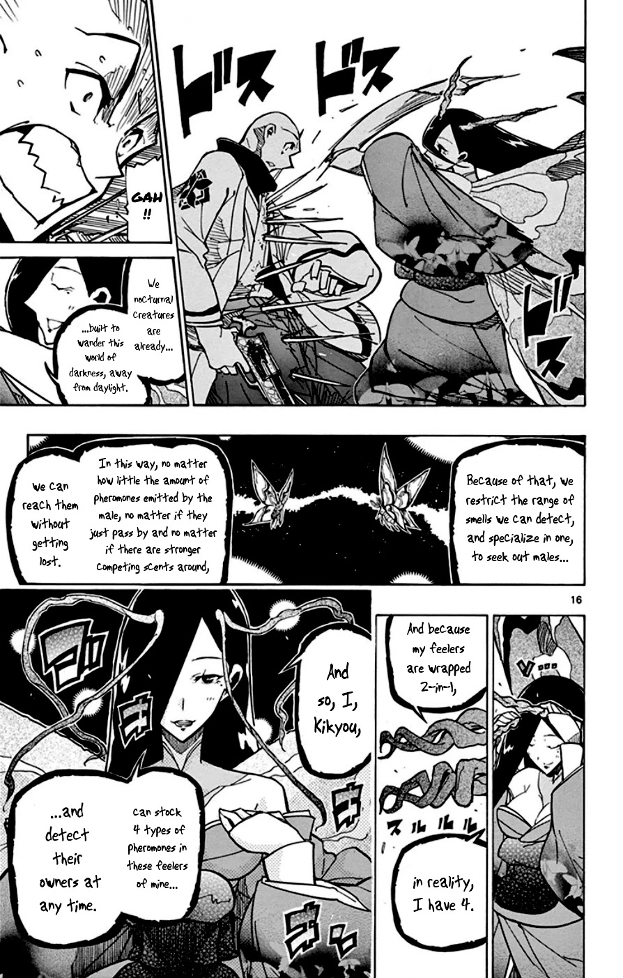 Joujuu Senjin!! Mushibugyo Chapter 153 page 16 - Chapter 153: Chance of Victory