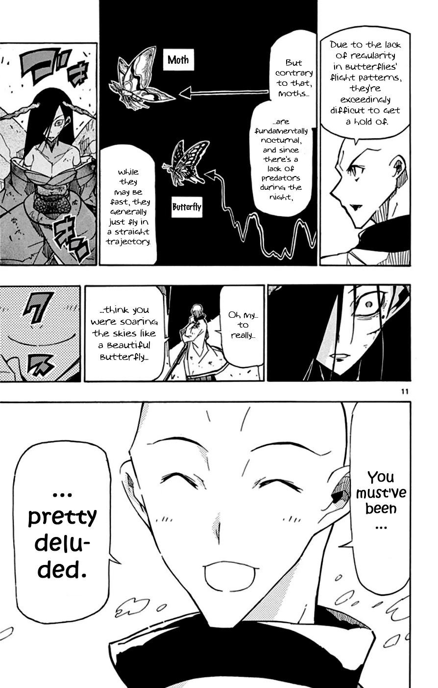 Joujuu Senjin!! Mushibugyo Chapter 154 page 11 - Chapter 154: Medicinal Bullet "Rakan"