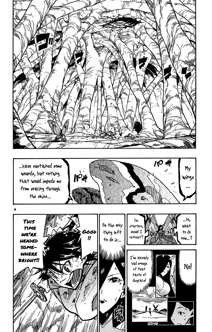 Joujuu Senjin!! Mushibugyo Chapter 154 page 4 - Chapter 154: Medicinal Bullet "Rakan"