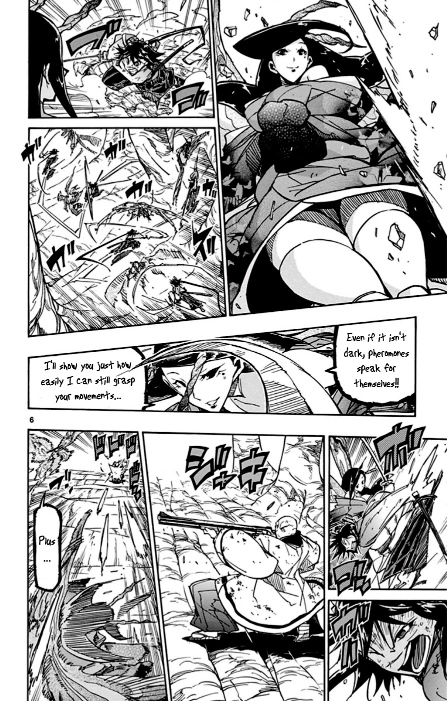Joujuu Senjin!! Mushibugyo Chapter 154 page 6 - Chapter 154: Medicinal Bullet "Rakan"
