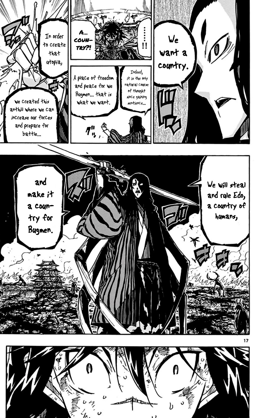 Joujuu Senjin!! Mushibugyo Chapter 155 page 17 - Chapter 155: Utopia