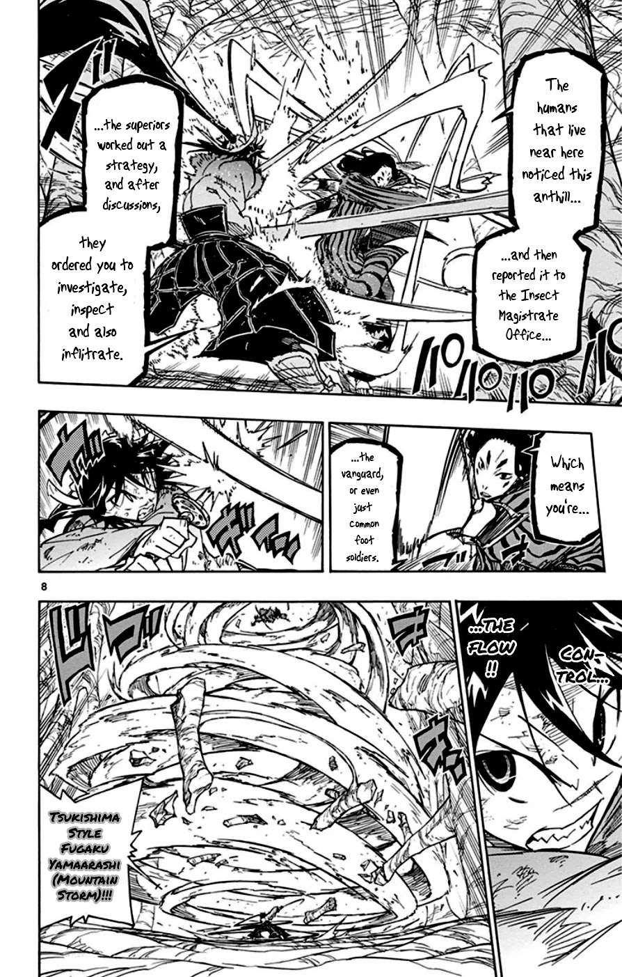 Joujuu Senjin!! Mushibugyo Chapter 155 page 8 - Chapter 155: Utopia