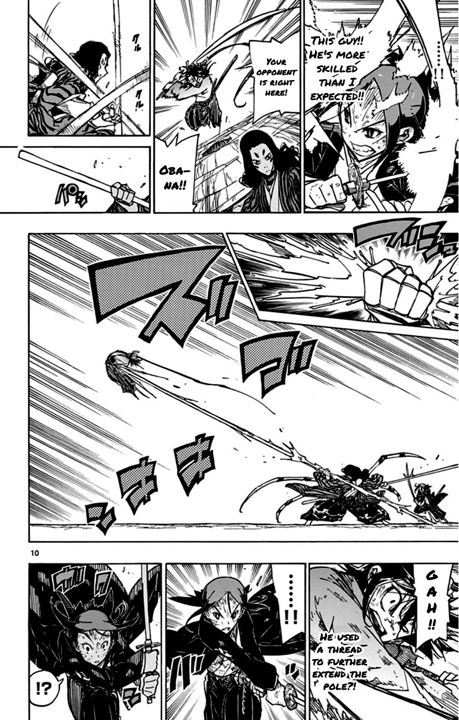 Joujuu Senjin!! Mushibugyo Chapter 156 page 10 - Chapter 156: I Will! I Will!!