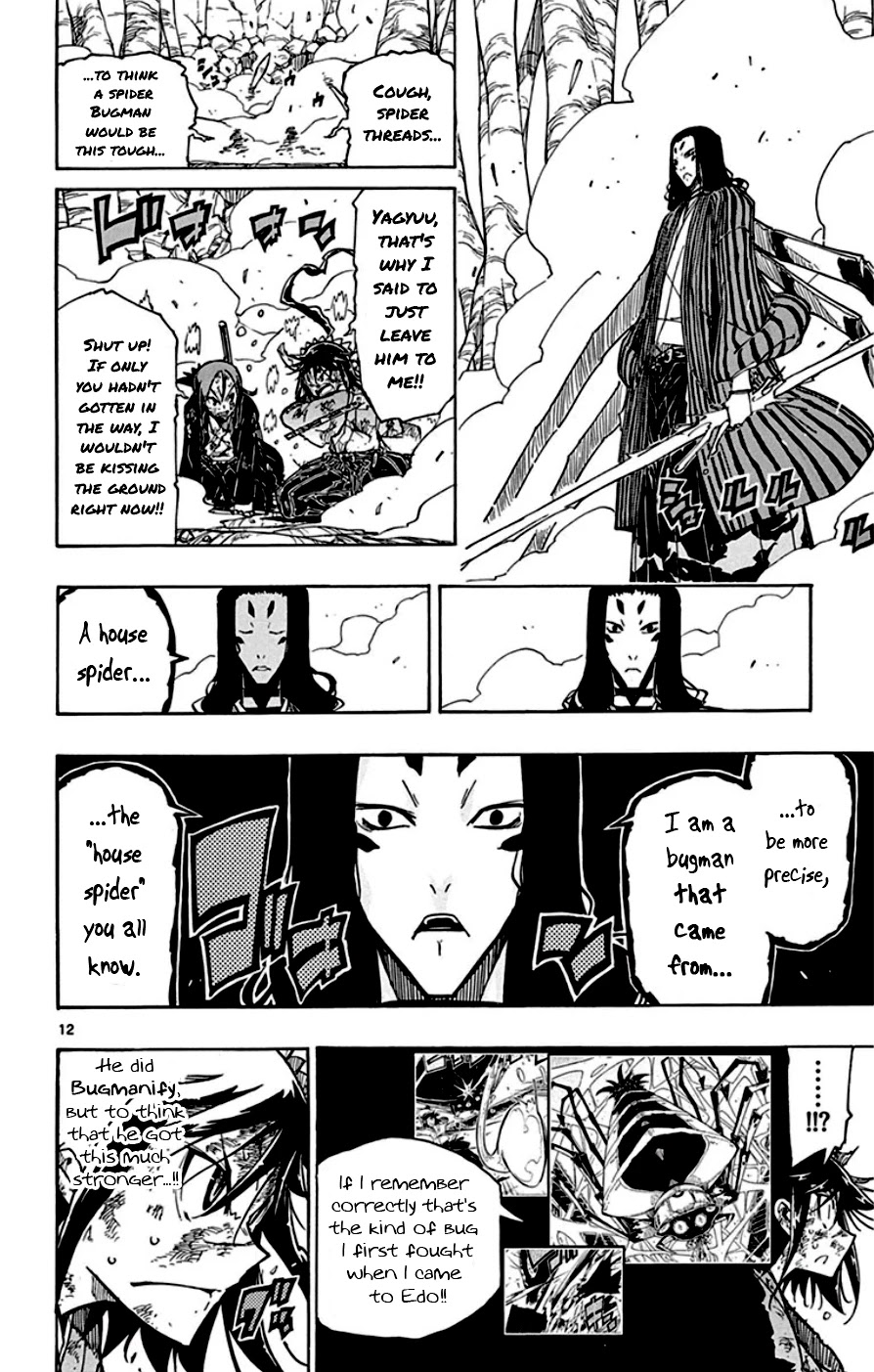 Joujuu Senjin!! Mushibugyo Chapter 156 page 12 - Chapter 156: I Will! I Will!!