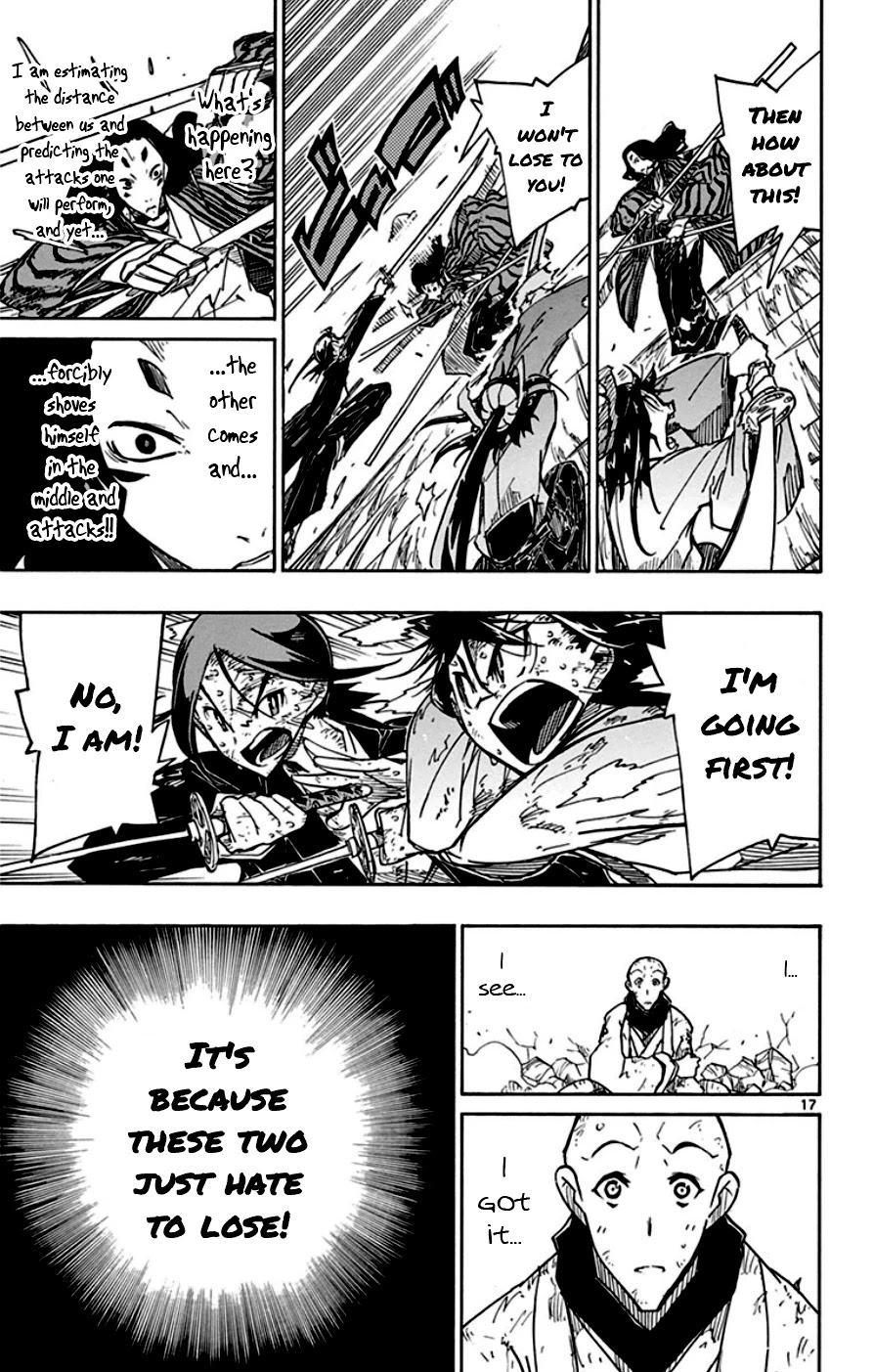 Joujuu Senjin!! Mushibugyo Chapter 156 page 17 - Chapter 156: I Will! I Will!!