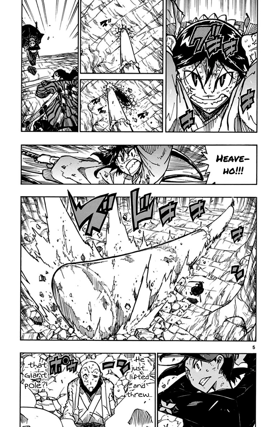 Joujuu Senjin!! Mushibugyo Chapter 156 page 5 - Chapter 156: I Will! I Will!!