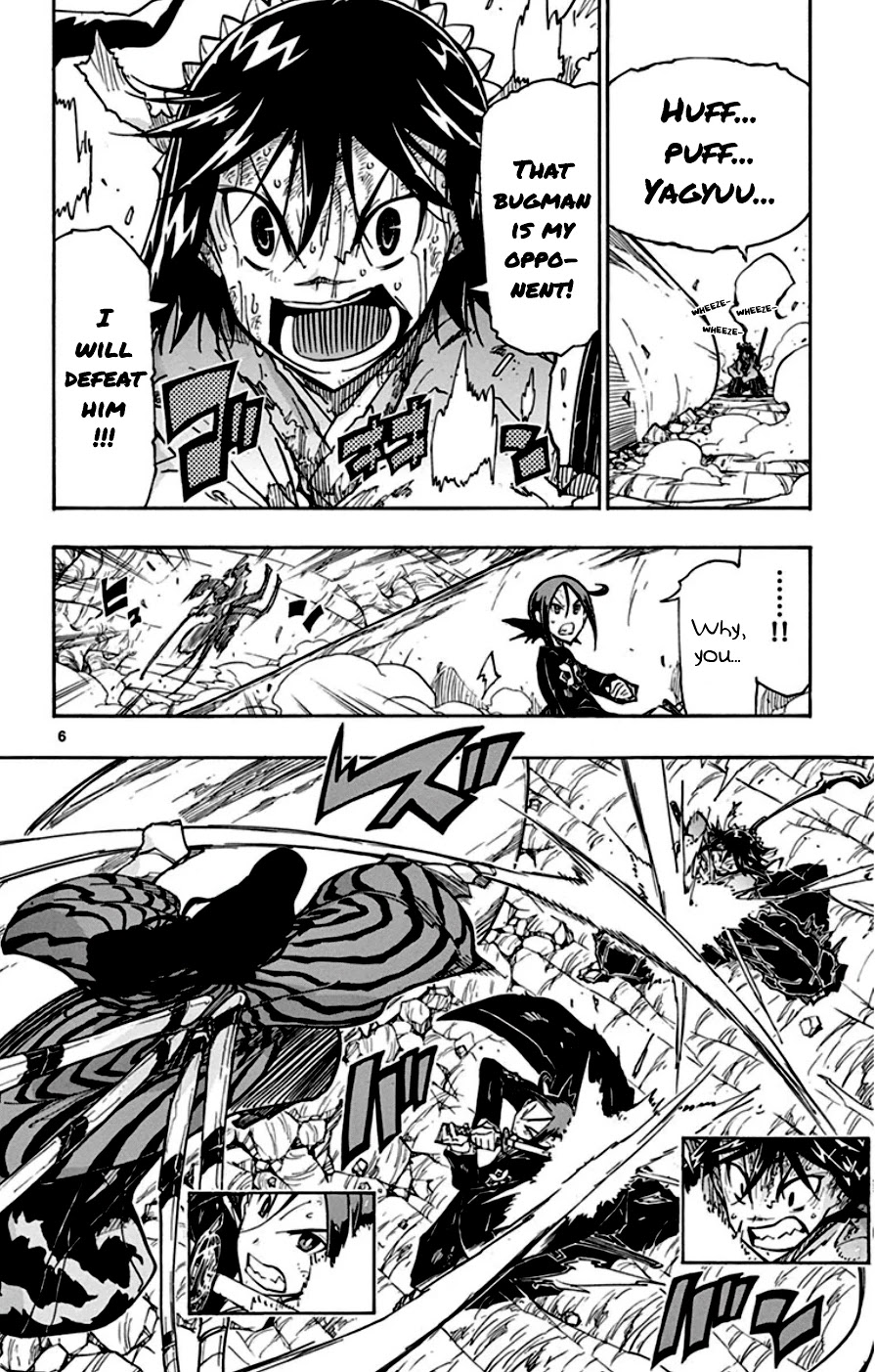 Joujuu Senjin!! Mushibugyo Chapter 156 page 6 - Chapter 156: I Will! I Will!!