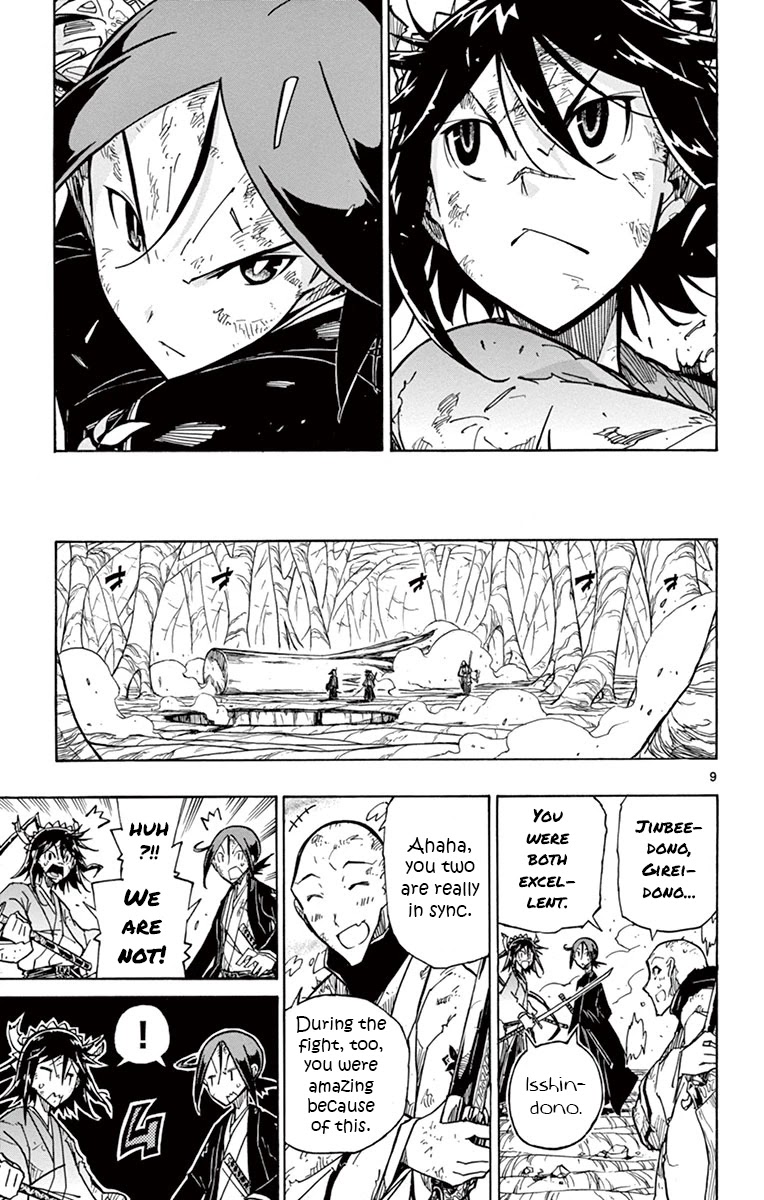 Joujuu Senjin!! Mushibugyo Chapter 157 page 12 - Chapter 157: Way Too Late