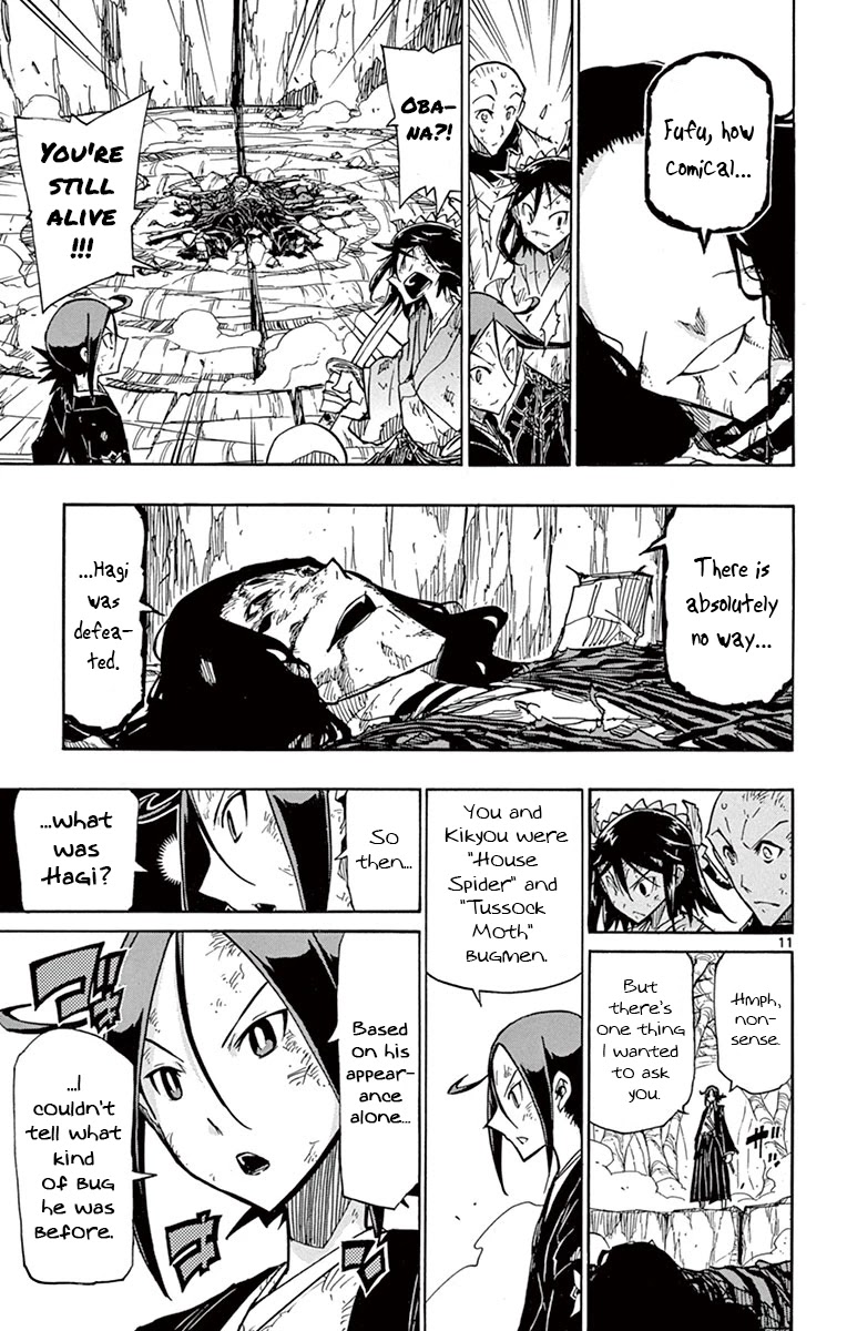 Joujuu Senjin!! Mushibugyo Chapter 157 page 14 - Chapter 157: Way Too Late