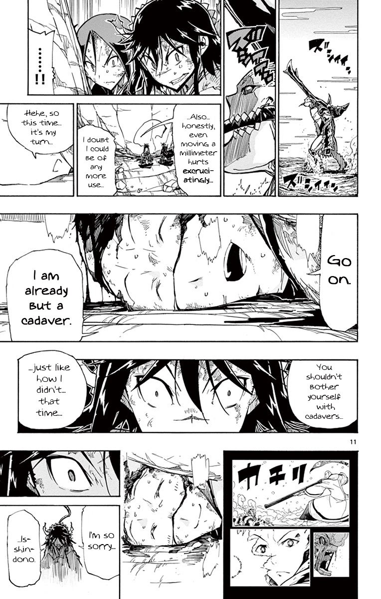 Joujuu Senjin!! Mushibugyo Chapter 158 page 10 - Chapter 158: Cadaver