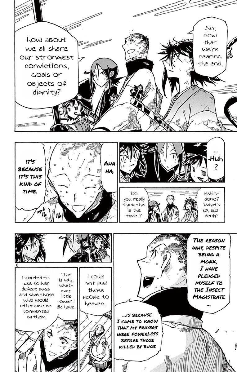 Joujuu Senjin!! Mushibugyo Chapter 159 page 6 - Chapter 159: Dignity