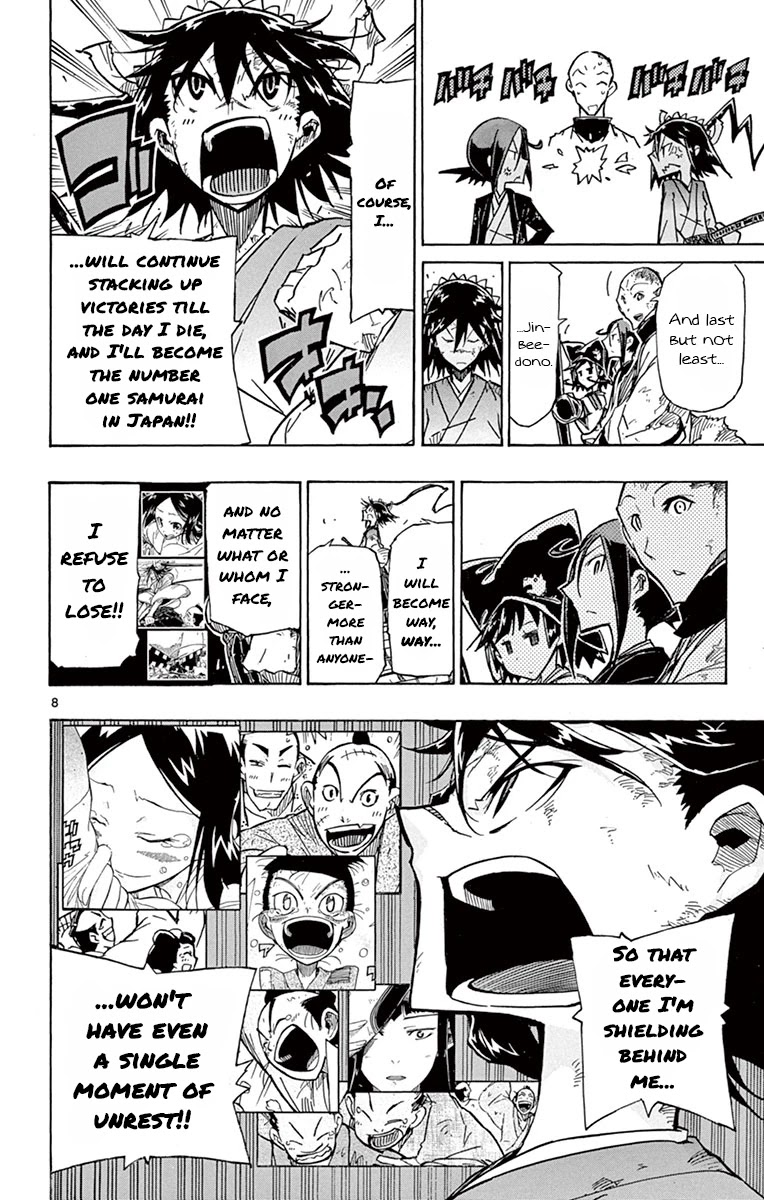 Joujuu Senjin!! Mushibugyo Chapter 159 page 8 - Chapter 159: Dignity