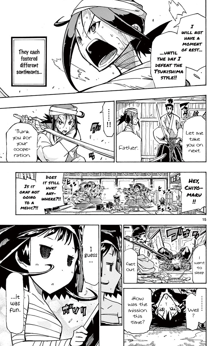 Joujuu Senjin!! Mushibugyo Chapter 161 page 13 - Chapter 161: The Road Home