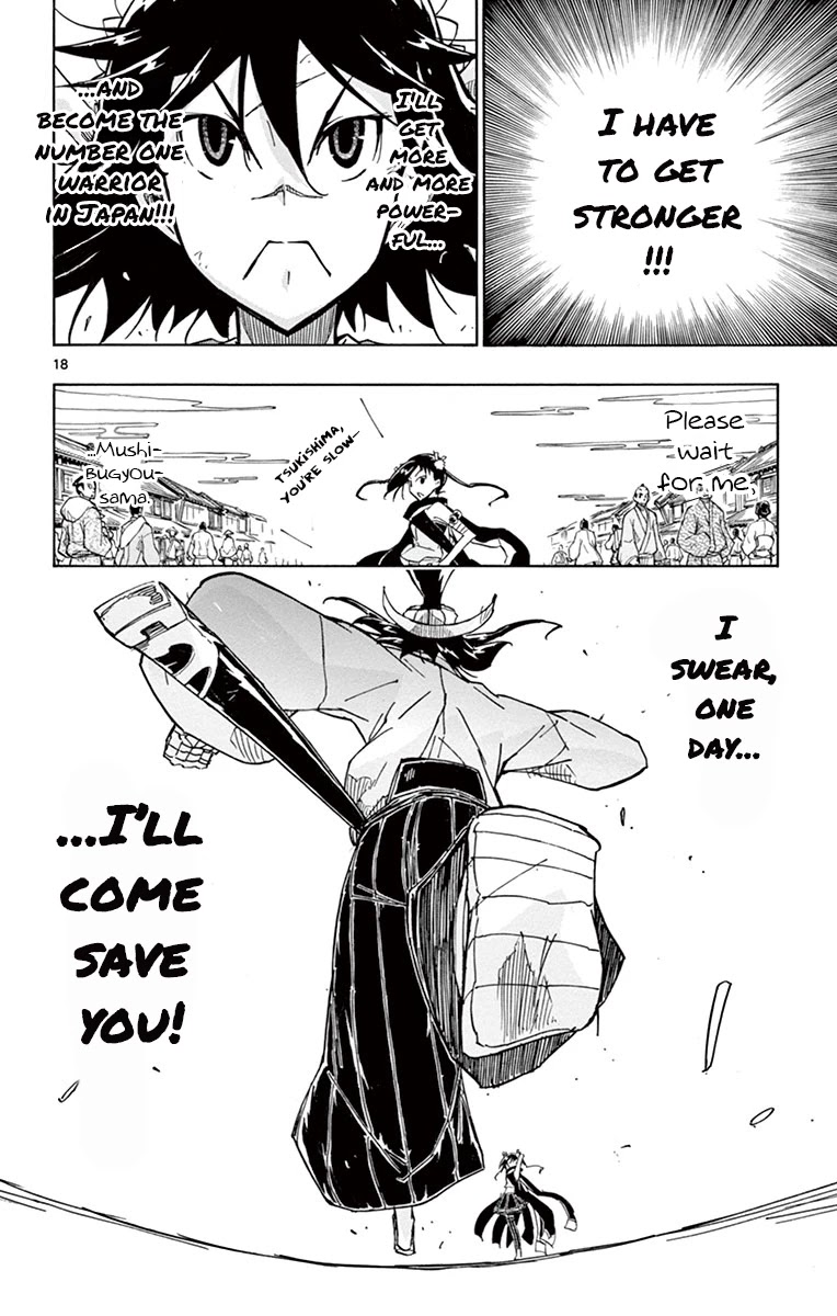 Joujuu Senjin!! Mushibugyo Chapter 161 page 16 - Chapter 161: The Road Home