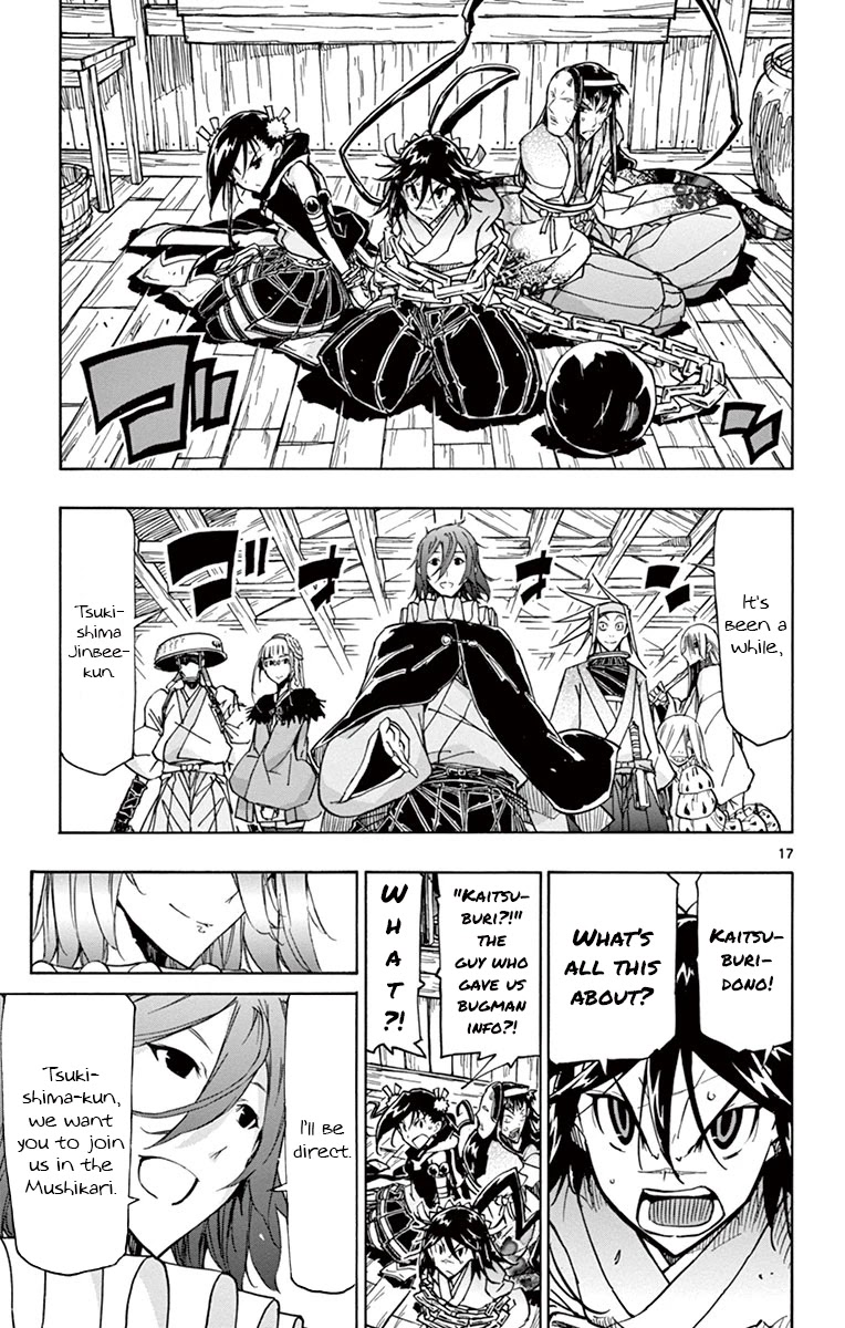 Joujuu Senjin!! Mushibugyo Chapter 163 page 17 - Chapter 163: I Have Some Business...