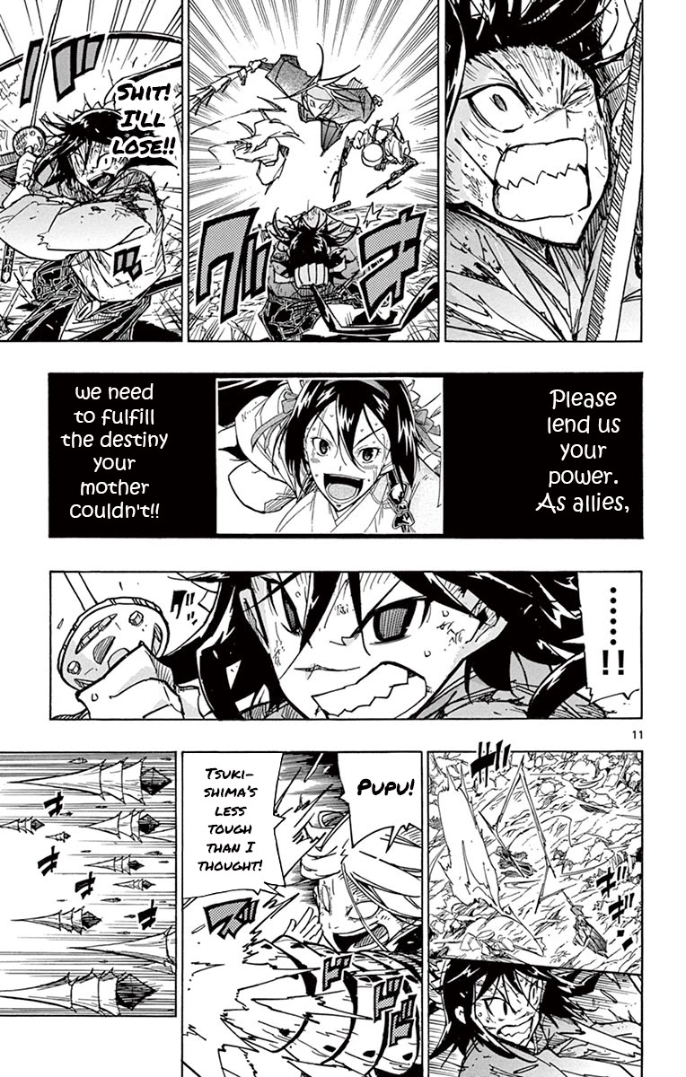Joujuu Senjin!! Mushibugyo Chapter 165 page 11 - Chapter 165: A Thousand Years Ago