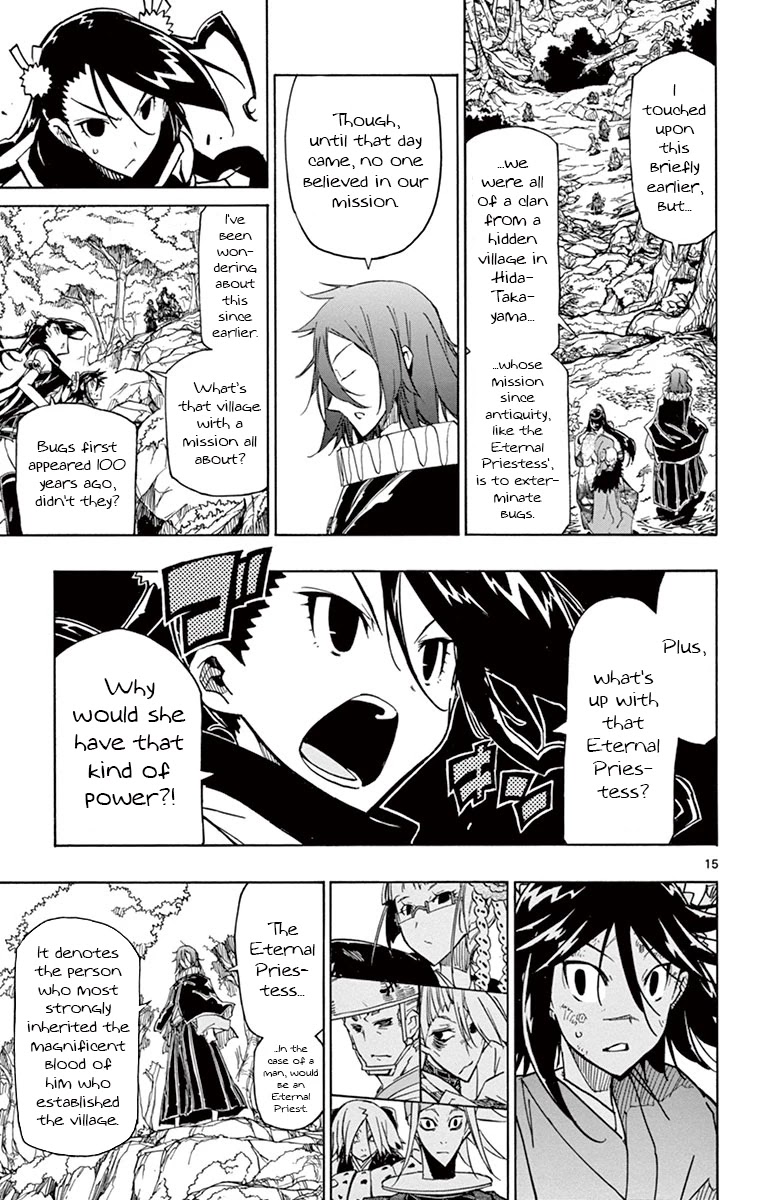 Joujuu Senjin!! Mushibugyo Chapter 165 page 15 - Chapter 165: A Thousand Years Ago
