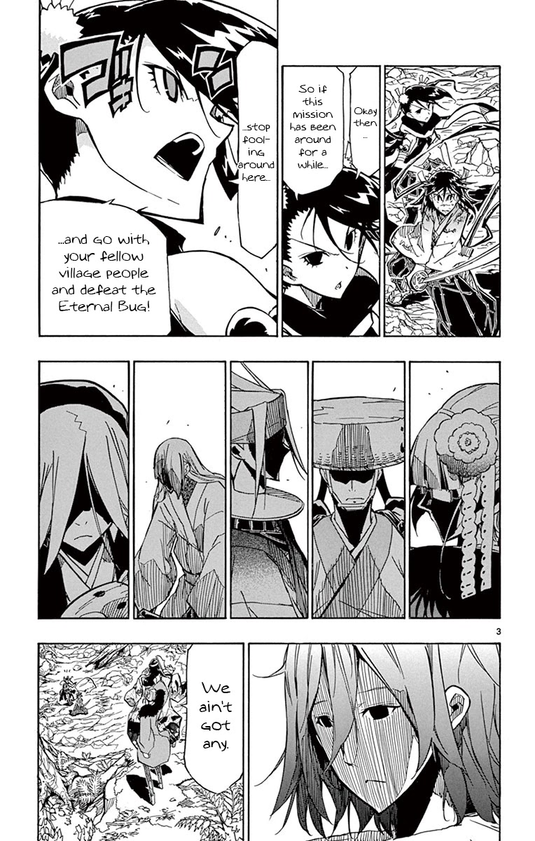 Joujuu Senjin!! Mushibugyo Chapter 166 page 3 - Chapter 166: Ain't Got Any