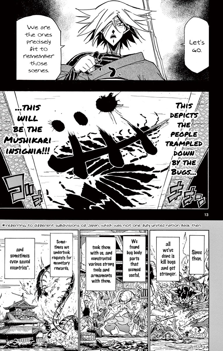 Joujuu Senjin!! Mushibugyo Chapter 168 page 13 - Chapter 168: Power And Obligation