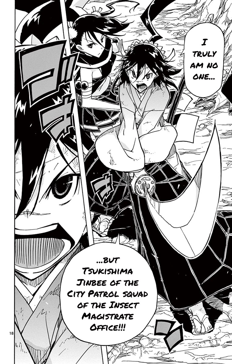 Joujuu Senjin!! Mushibugyo Chapter 169 page 18 - Chapter 169: You Fool!