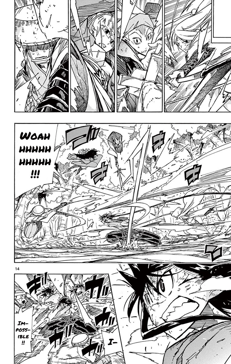 Joujuu Senjin!! Mushibugyo Chapter 170 page 13 - Chapter 170: I Will Not Hesitate!!!