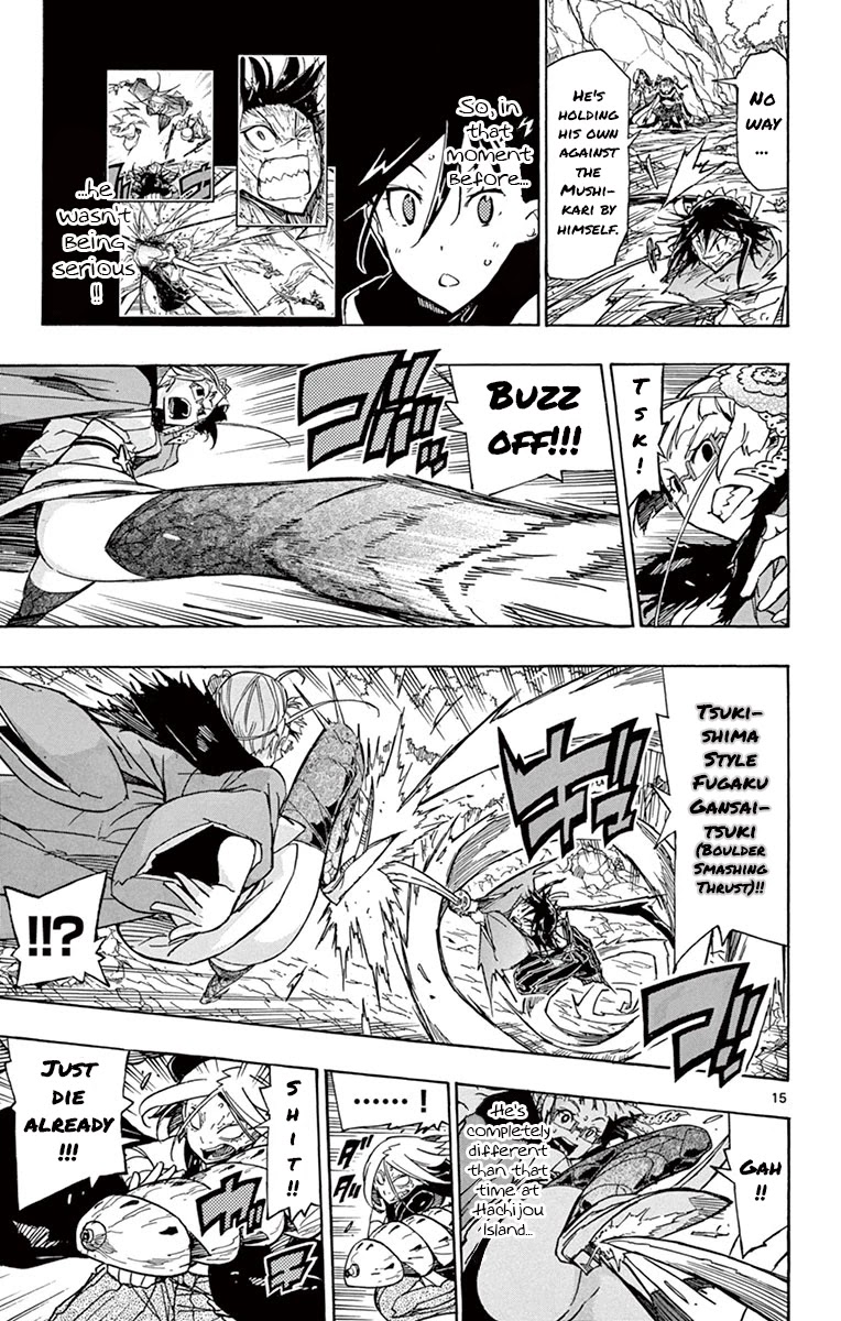 Joujuu Senjin!! Mushibugyo Chapter 170 page 14 - Chapter 170: I Will Not Hesitate!!!