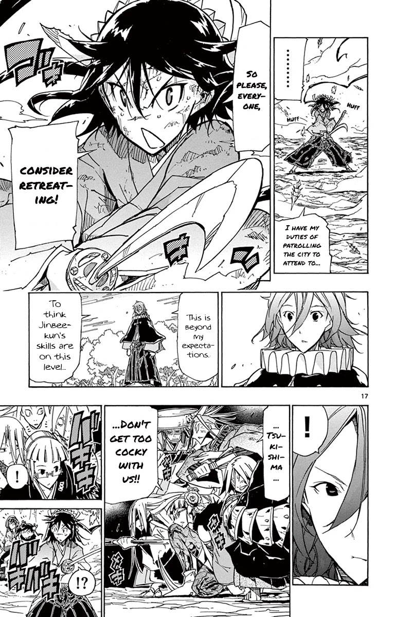 Joujuu Senjin!! Mushibugyo Chapter 170 page 16 - Chapter 170: I Will Not Hesitate!!!