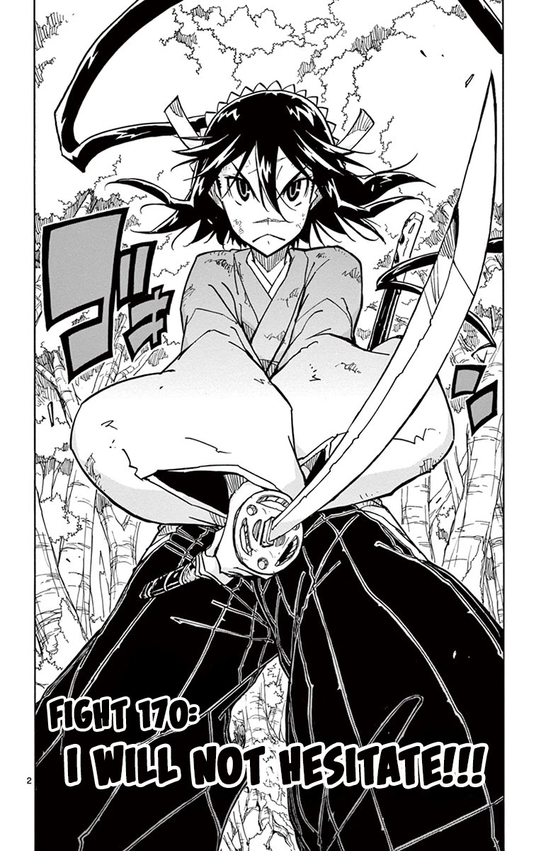 Joujuu Senjin!! Mushibugyo Chapter 170 page 2 - Chapter 170: I Will Not Hesitate!!!