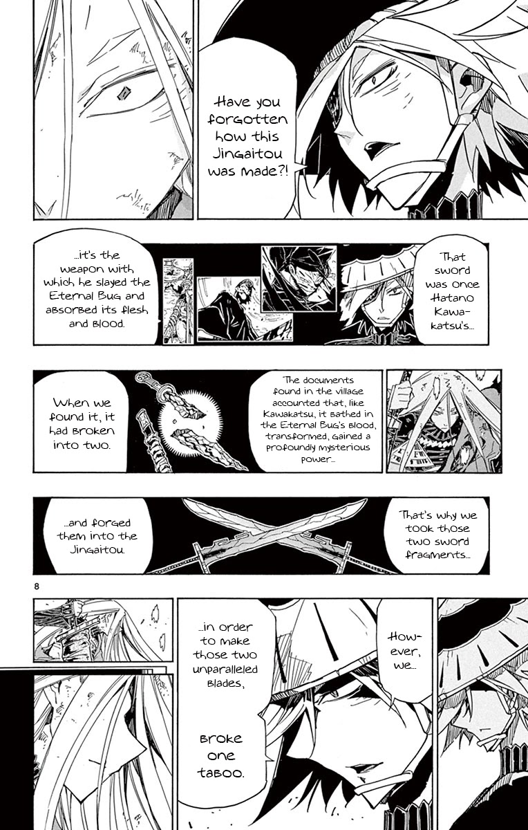 Joujuu Senjin!! Mushibugyo Chapter 170 page 8 - Chapter 170: I Will Not Hesitate!!!