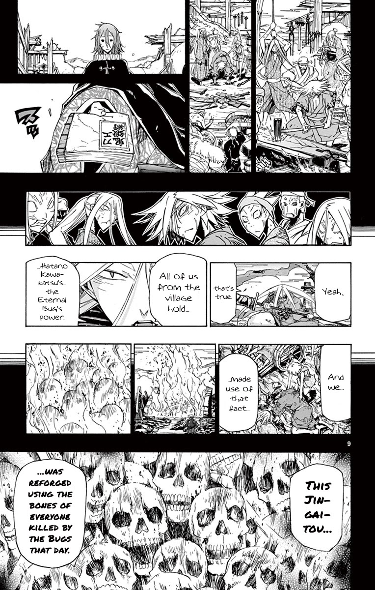 Joujuu Senjin!! Mushibugyo Chapter 170 page 9 - Chapter 170: I Will Not Hesitate!!!