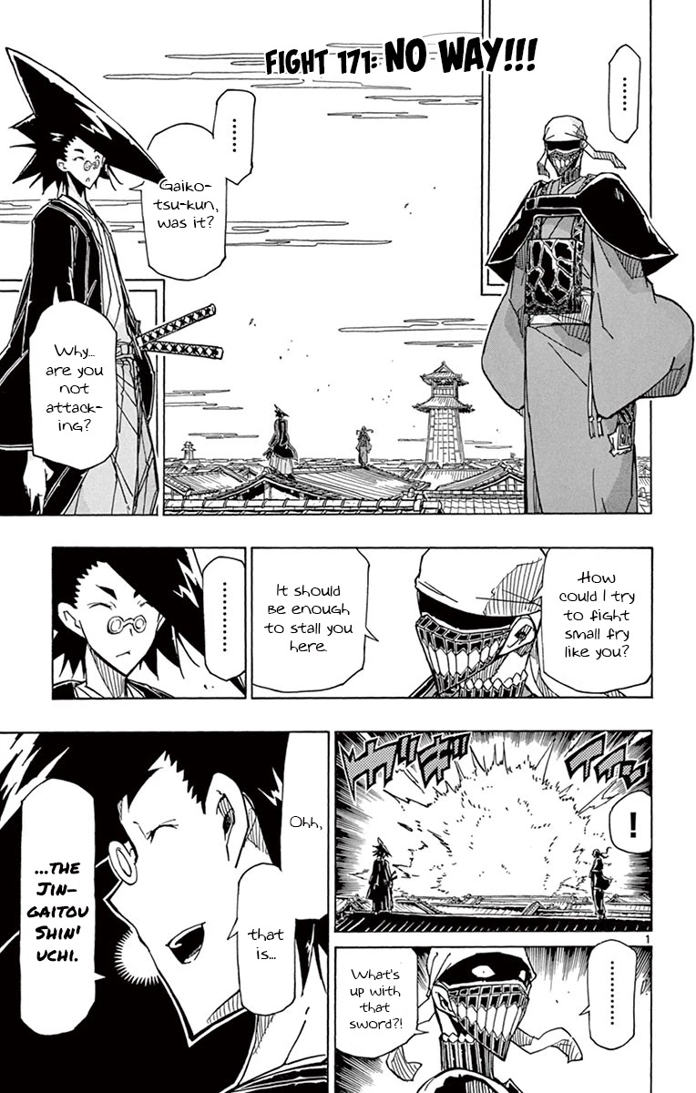 Joujuu Senjin!! Mushibugyo Chapter 171 page 1 - Chapter 171: No Way!!!