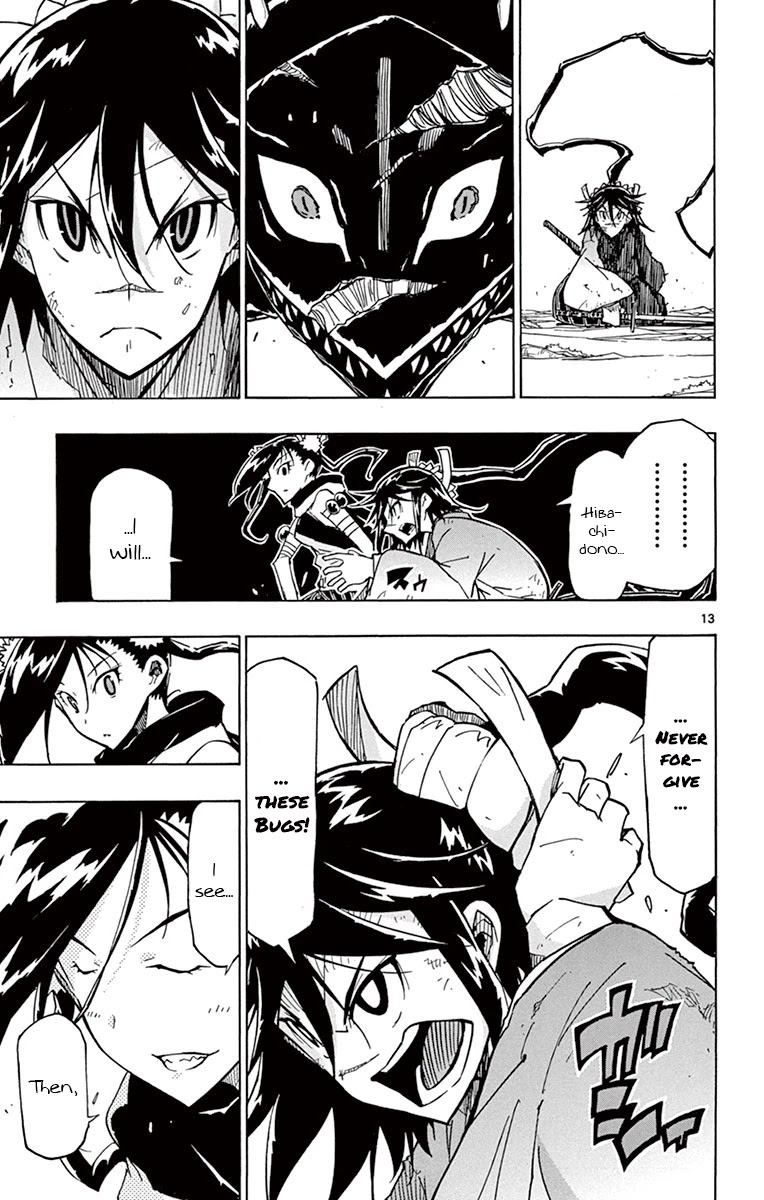 Joujuu Senjin!! Mushibugyo Chapter 171 page 13 - Chapter 171: No Way!!!