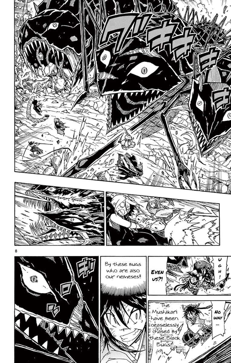 Joujuu Senjin!! Mushibugyo Chapter 171 page 8 - Chapter 171: No Way!!!