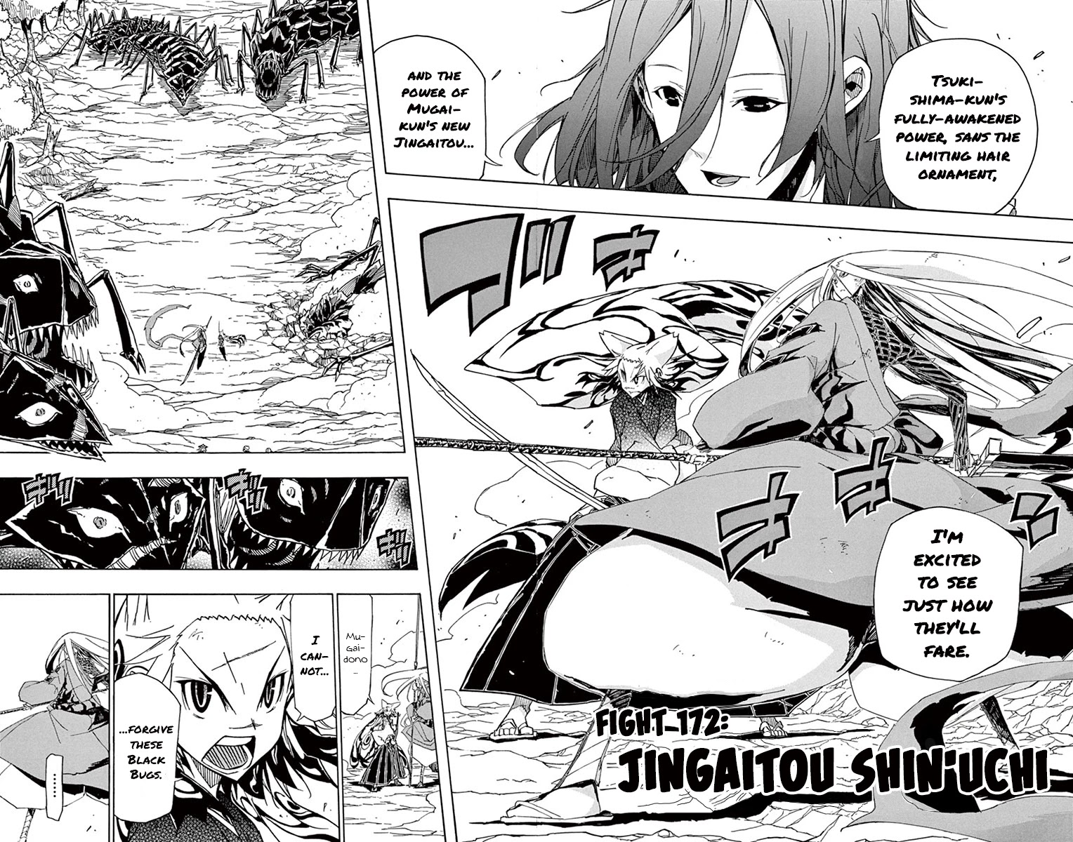 Joujuu Senjin!! Mushibugyo Chapter 172 page 2 - Chapter 172: Jingaitou Shin'uchi