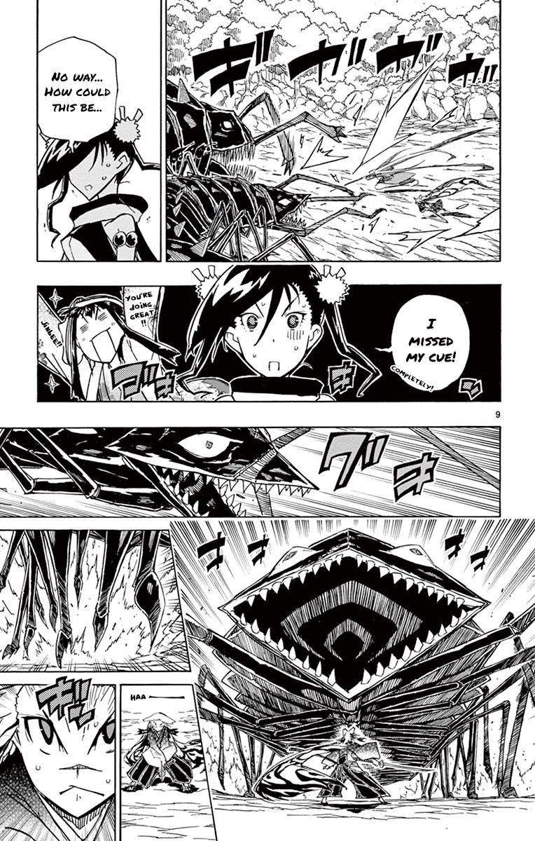 Joujuu Senjin!! Mushibugyo Chapter 172 page 8 - Chapter 172: Jingaitou Shin'uchi