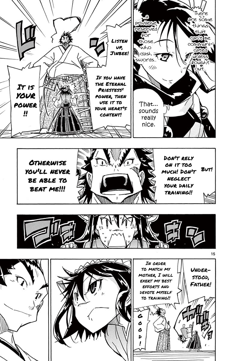 Joujuu Senjin!! Mushibugyo Chapter 175 page 15 - Chapter 175: Kanae and Genjuurou (Final Part)