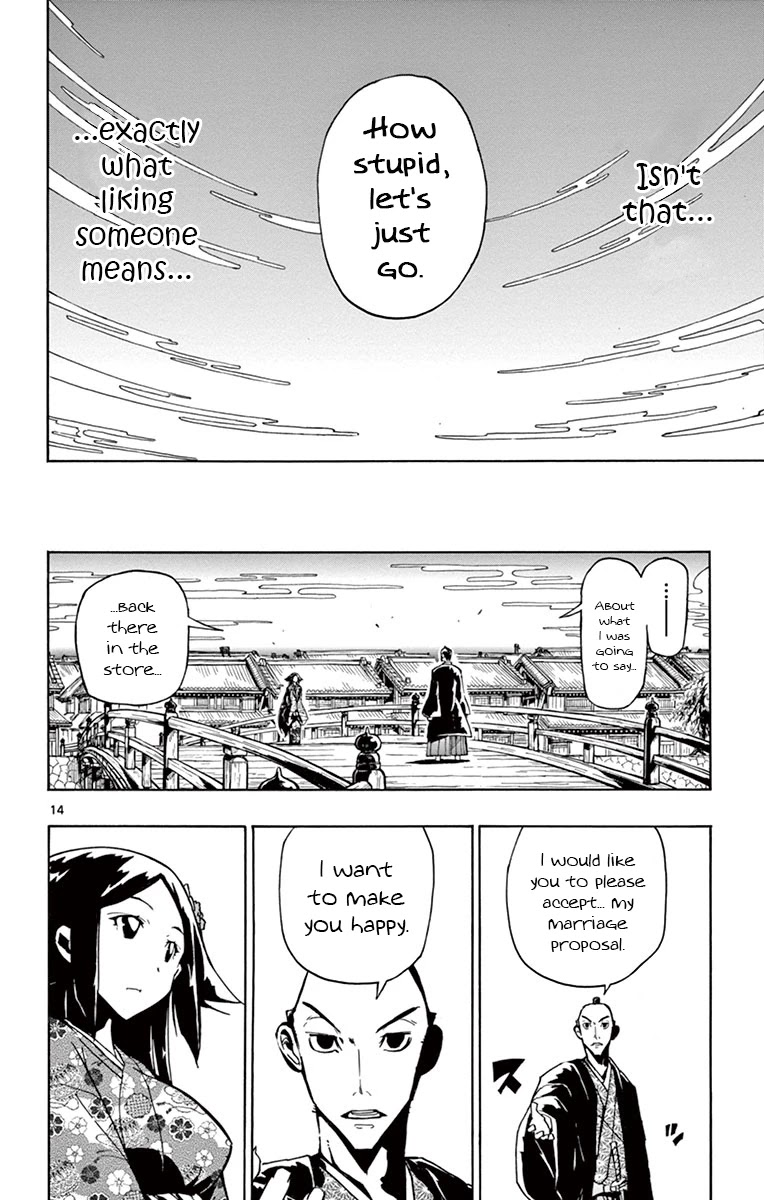 Joujuu Senjin!! Mushibugyo Chapter 176 page 13 - Chapter 176: Oharu's Marriage Interview