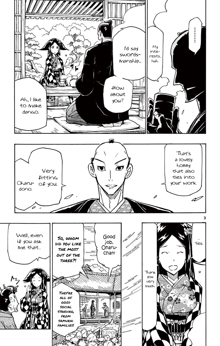 Joujuu Senjin!! Mushibugyo Chapter 176 page 3 - Chapter 176: Oharu's Marriage Interview