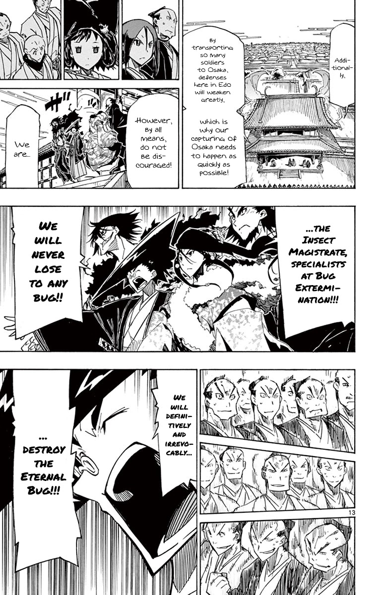 Joujuu Senjin!! Mushibugyo Chapter 181 page 13 - Chapter 181: Fall Will End