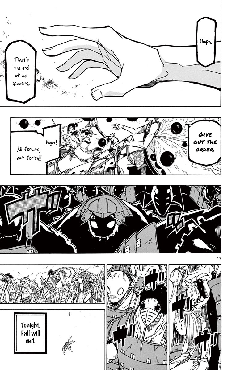 Joujuu Senjin!! Mushibugyo Chapter 181 page 16 - Chapter 181: Fall Will End